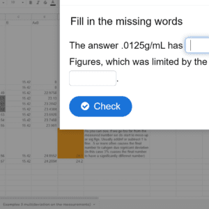 Prerequisite Math Skills for Chemistry: Dimensional Analysis, Sig Figs and Estimation with Exponenet Rules (Lumi/H5P)